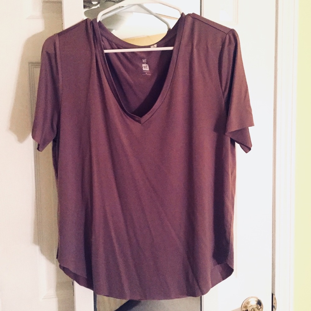 Loose Burgundy Top